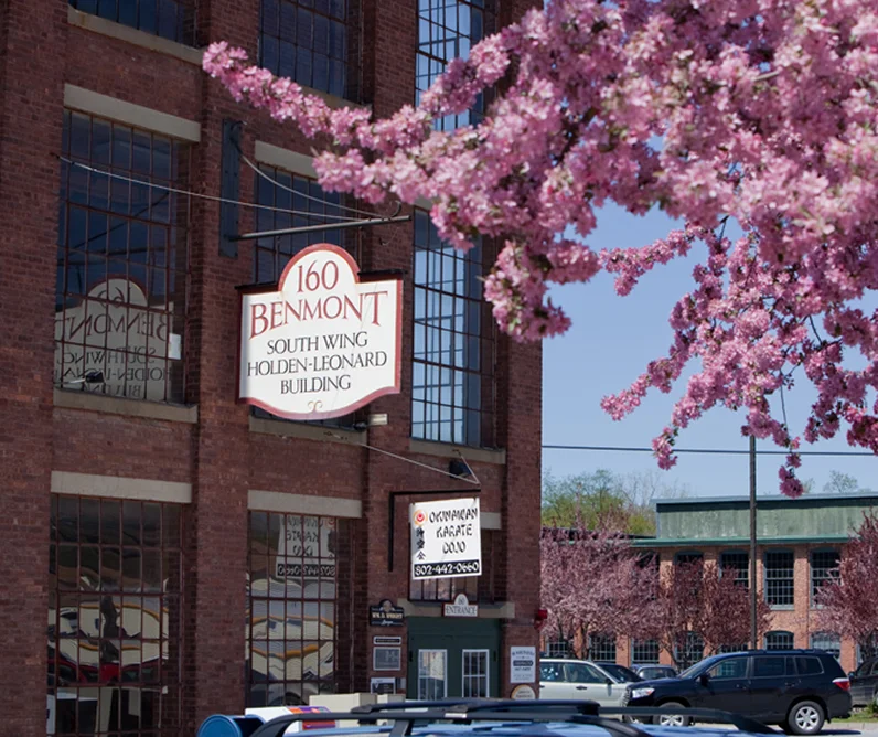 Exterior/Front Entrance of Benmont Mill